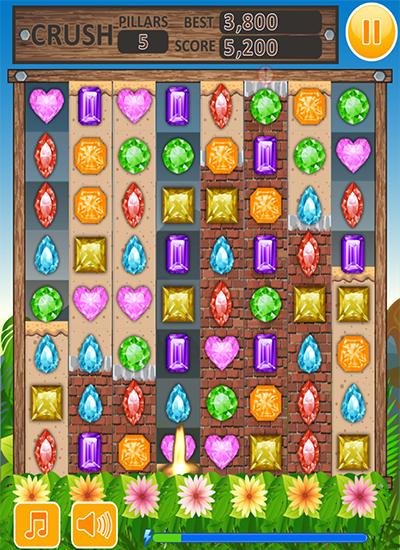 Jewels blast crusher - Android game screenshots.