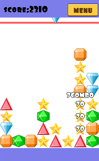 Gameplay of the Jewels change for Android phone or tablet.