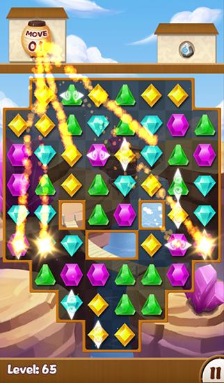 Jewels ninja - Android game screenshots.
