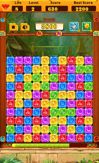 Jewels smasher - Android game screenshots.