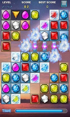 Jewels star - Android game screenshots.