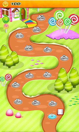 Juicy drop pop: Candy kingdom - Android game screenshots.