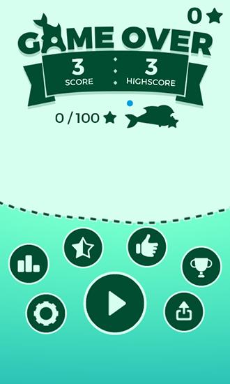 Jumping fish - Android game screenshots.
