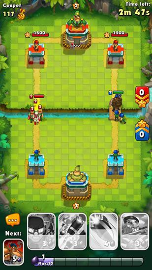 Jungle clash - Android game screenshots.