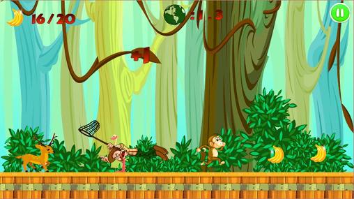 Jungle monkey run - Android game screenshots.
