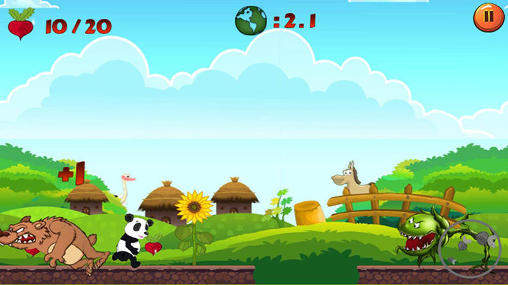 Jungle panda run - Android game screenshots.