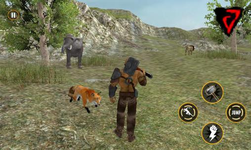 Jungle warrior: Assassin 3D - Android game screenshots.