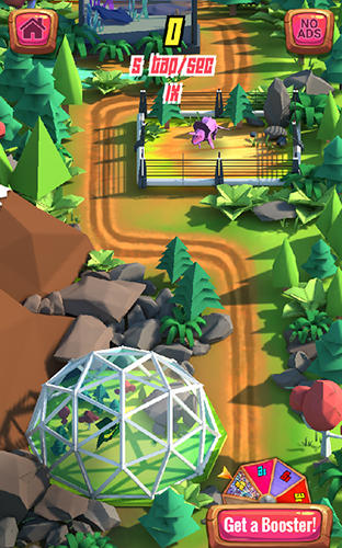 Jurassic pet: Virtual dino zoo - Android game screenshots.