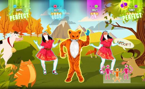Gameplay of the Just dance now for Android phone or tablet.