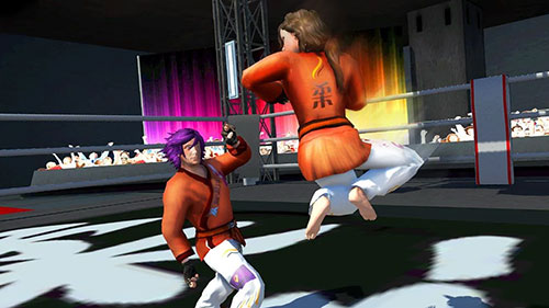 Gameplay of the Karate fighting tiger 3D 2 for Android phone or tablet.