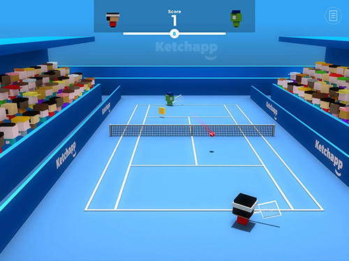 Ketchapp: Tennis - Android game screenshots.