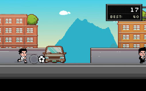 Kick hero - Android game screenshots.