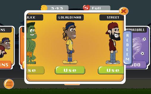 Kicking zombies - Android game screenshots.