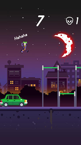 Killer clown chase - Android game screenshots.