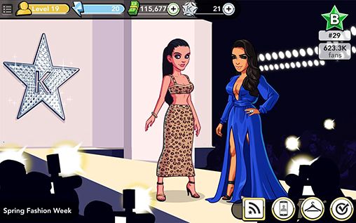 Kim Kardashian: Hollywood - Android game screenshots.