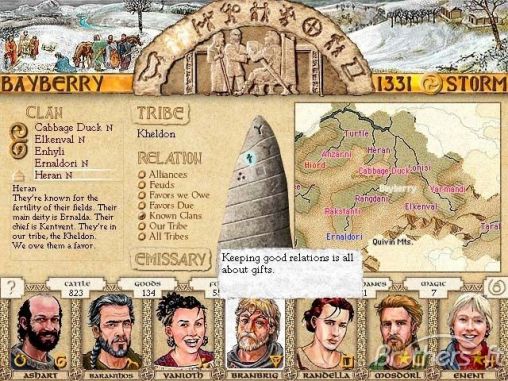 King of Dragon pass - Android game screenshots.
