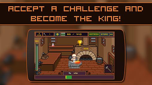 King of smiths: Clicker game - Android game screenshots.