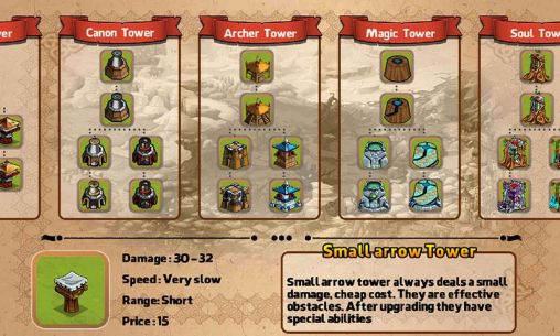 Kingdom defense: Chaos time - Android game screenshots.