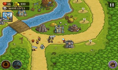 Gameplay of the Kingdom Rush for Android phone or tablet.