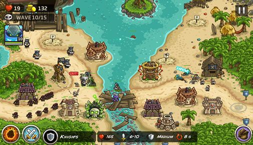 Kingdom rush: Frontiers - Android game screenshots.