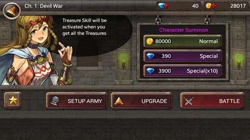 Kingdom wars - Android game screenshots.