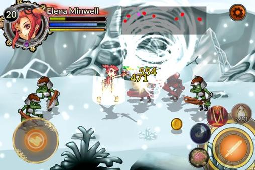 Kitaria heroes: Force bender - Android game screenshots.