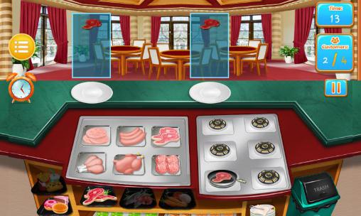 Kitchen fever: Master cook - Android game screenshots.