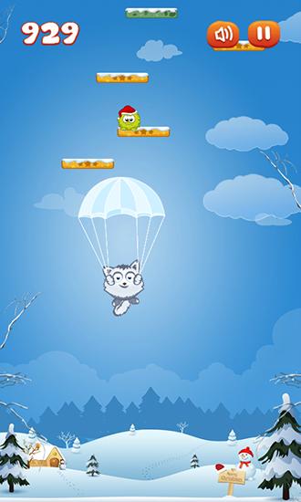 Kitty jump - Android game screenshots.
