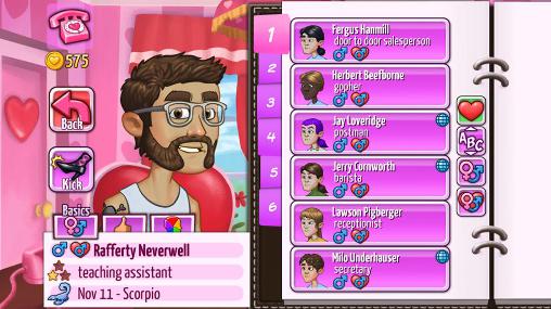Kitty Powers' matchmaker - Android game screenshots.