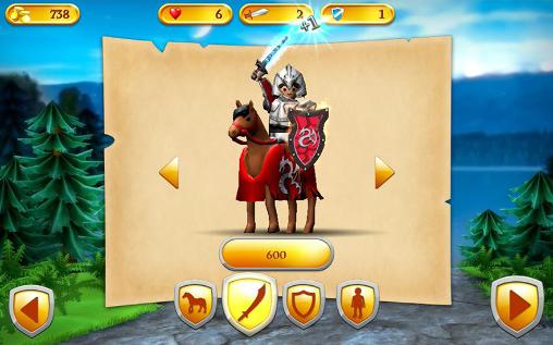 Knights - Android game screenshots.