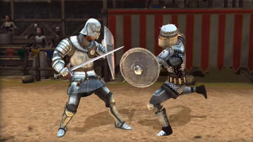 Knights fight: Medieval arena - Android game screenshots.