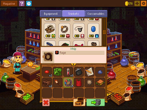 Knights of pen and paper 2 - Android game screenshots.