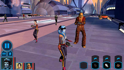 Knights of the Old republic - Android game screenshots.