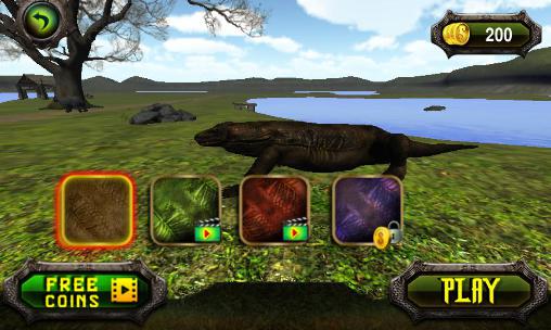 Komodo dragon rampage 2016 - Android game screenshots.
