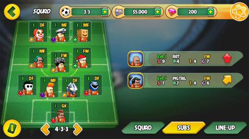 Kung fu feet: Ultimate soccer - Android game screenshots.