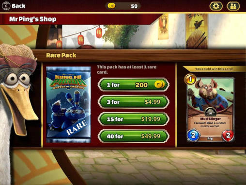 Kung fu panda: Battle of destiny - Android game screenshots.
