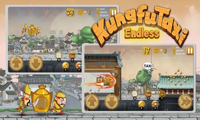 Gameplay of the KungfuTaxi-Endless for Android phone or tablet.