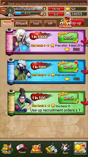 Kyubi legend: Ninja - Android game screenshots.
