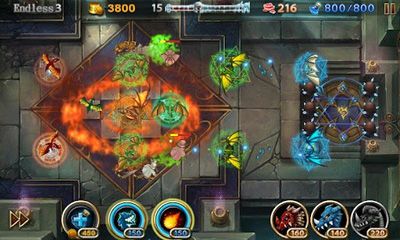 Lair Defense: Shrine - Android game screenshots.
