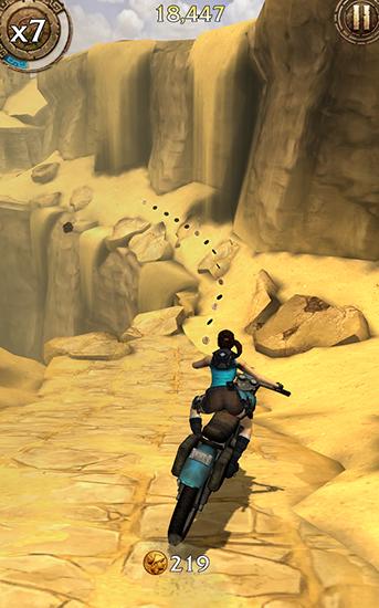 Lara Croft: Relic run - Android game screenshots.