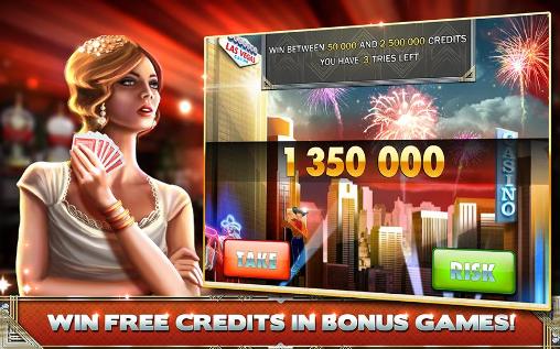 Las Vegas casino: Free slots - Android game screenshots.