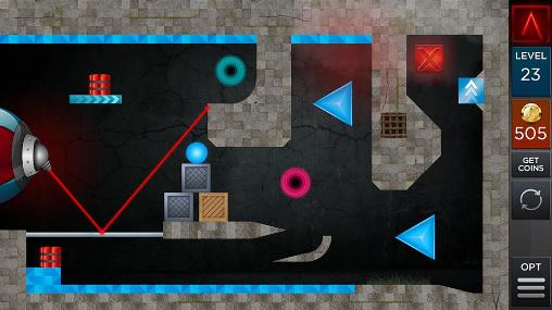 Laserbreak: Laser puzzle - Android game screenshots.