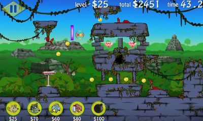 Lazy Snakes - Android game screenshots.