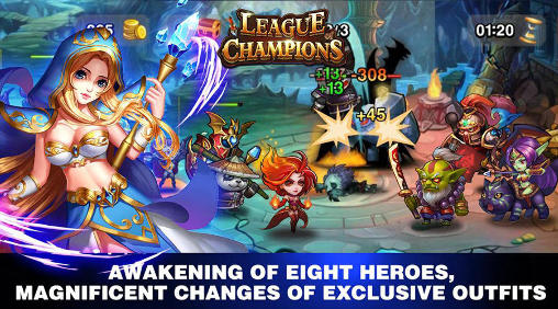 League of champions. Aeon of strife - Android game screenshots.