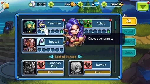 League of heroes: Summoner - Android game screenshots.
