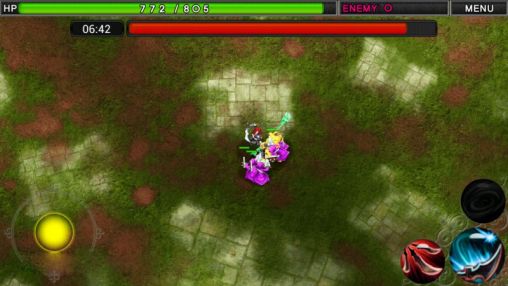 Gameplay of the League of legends: Darkness for Android phone or tablet.