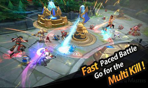 League of masters - Android game screenshots.