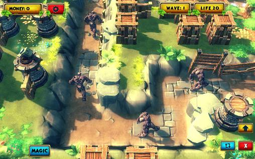 Legendary tower strategy TD 3D - Android game screenshots.