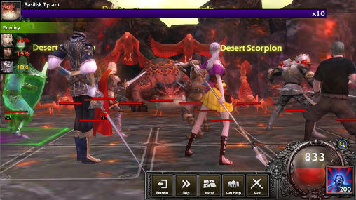 Legion of heroes - Android game screenshots.