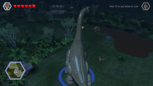 LEGO Jurassic world - Android game screenshots.